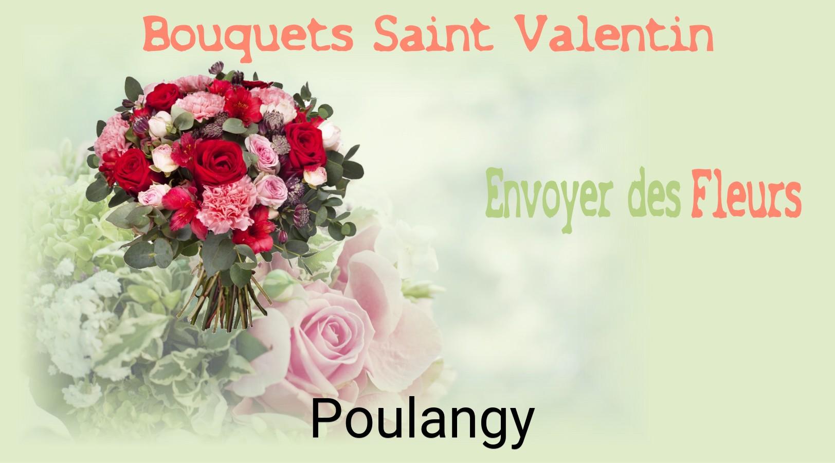 Roses de Saint-Valentin livrées à Poulangy